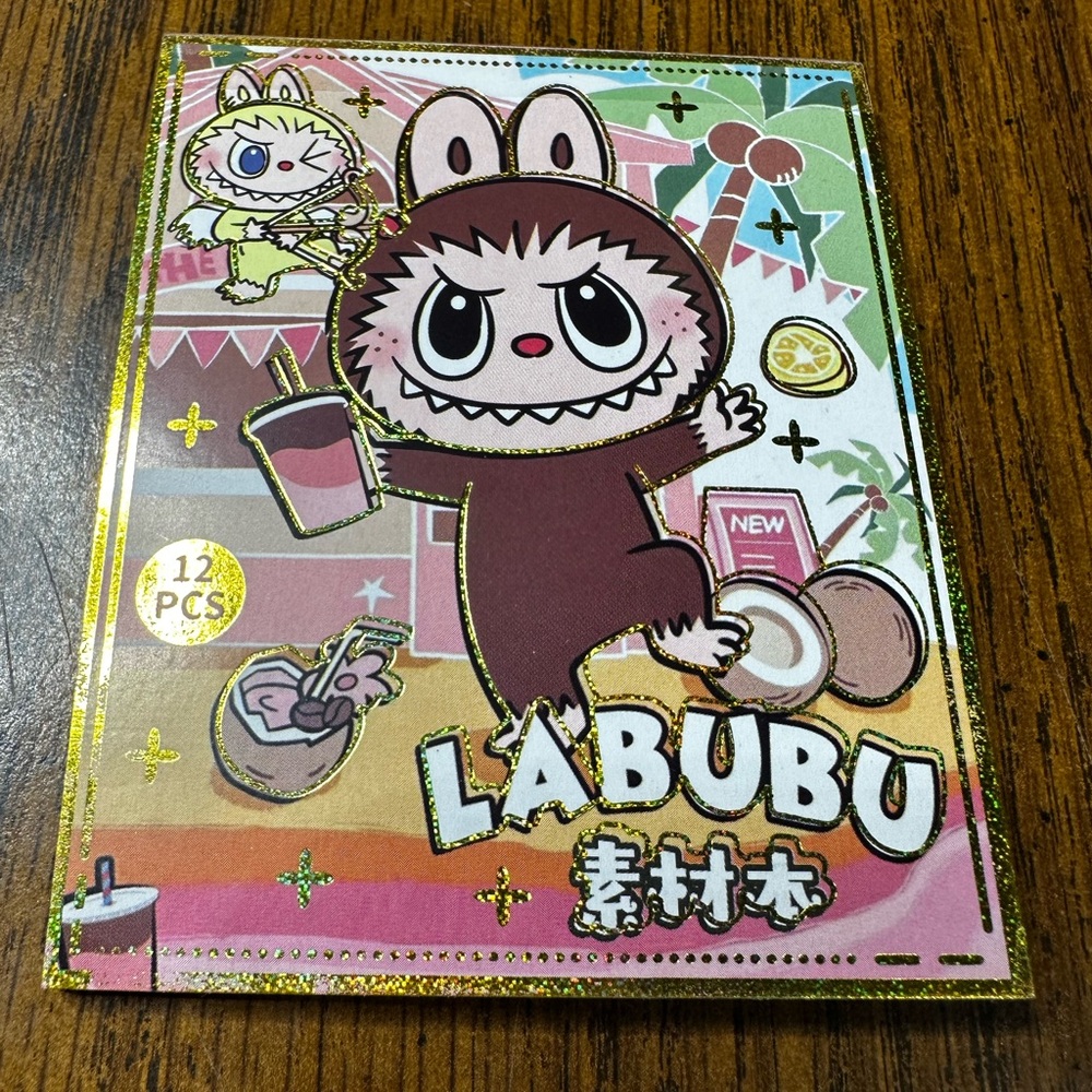LABUBU Cartoon Sticker Book